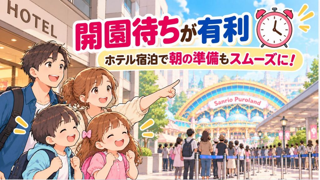 開園待ちが有利