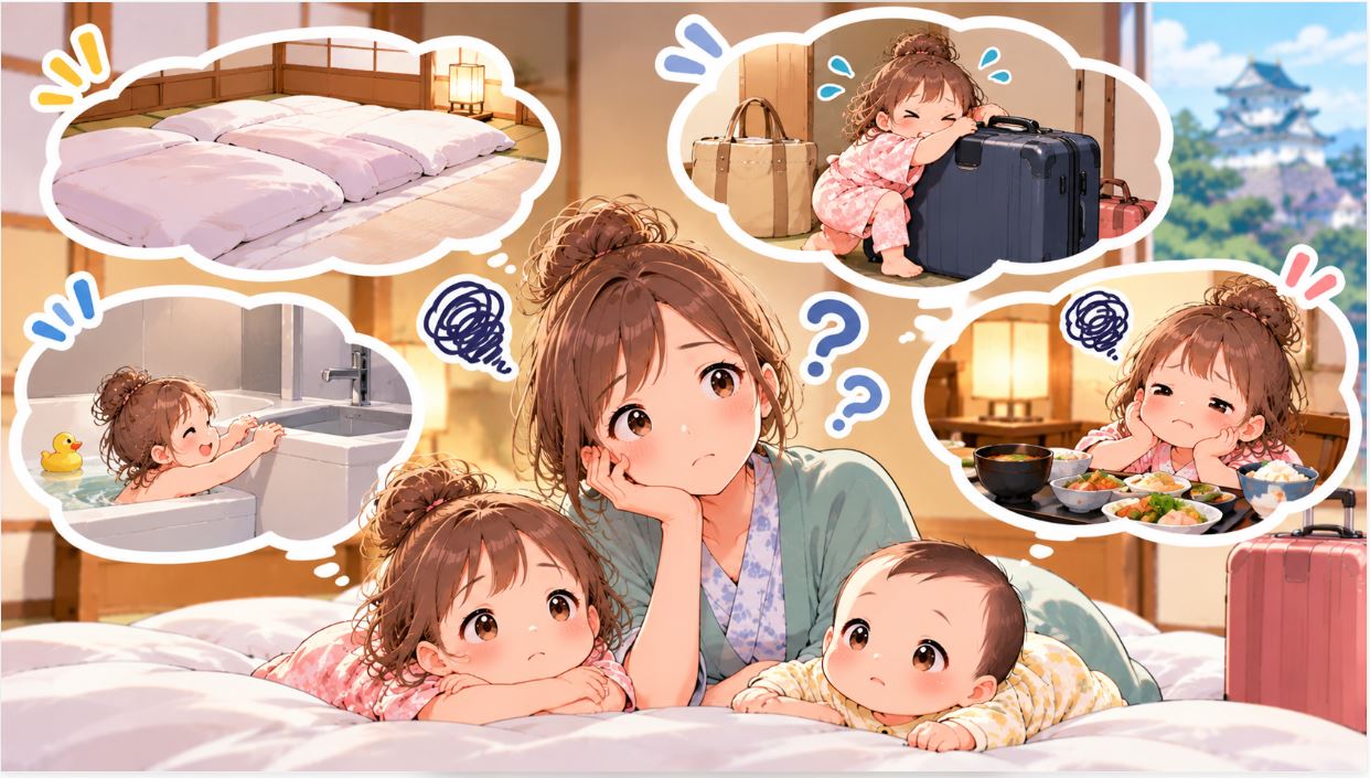 子連れで和室のホテルに宿泊するデメリット3つ