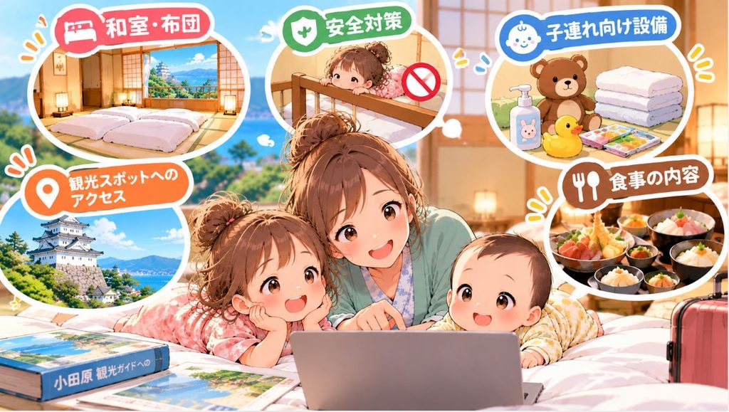 小田原駅周辺で子連れホテルを選ぶコツ
