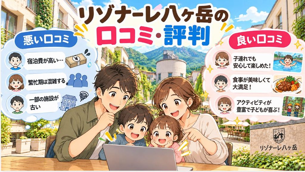 リゾナーレ八ヶ岳の口コミ・評判