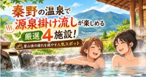 秦野の温泉で源泉掛け流しが楽しめる厳選4施設!登山後の疲れを癒やす人気スポット